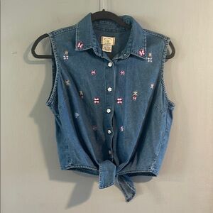 Wrangler Blue Denim‎ Top